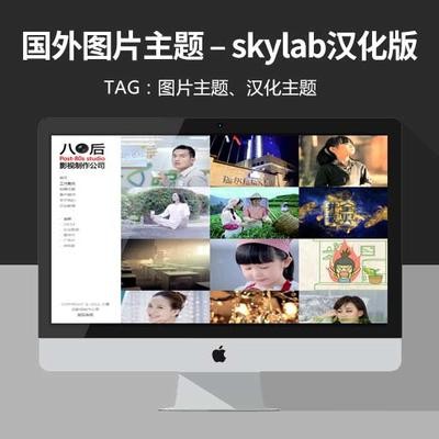 电脑端wordpress图片模板汉化版